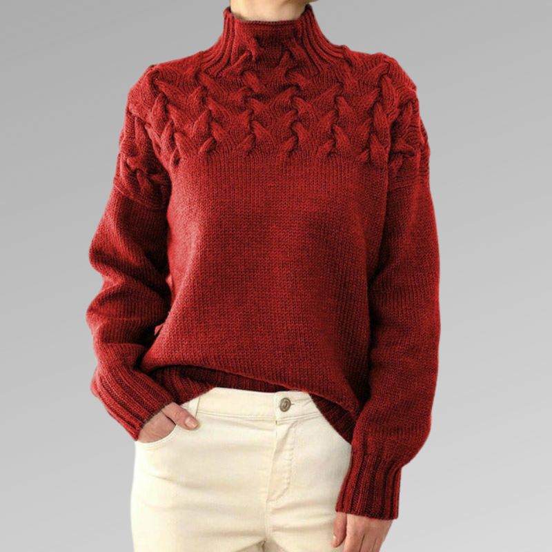 Ciana™ | Elegant Cable Jumper Sale