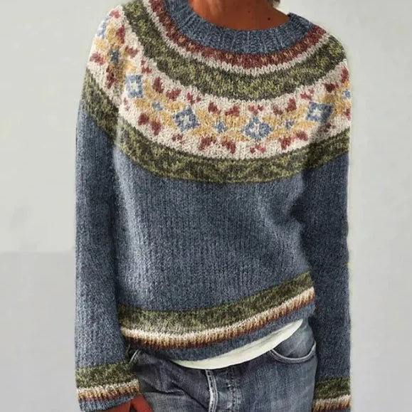 Emma™ | Retro Autumn Sweater