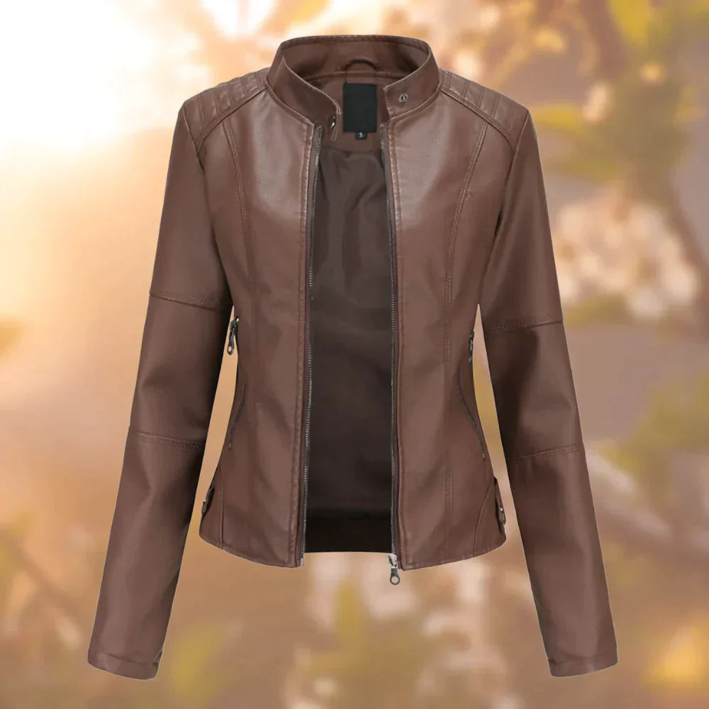SIENNA | Leather jacket for women