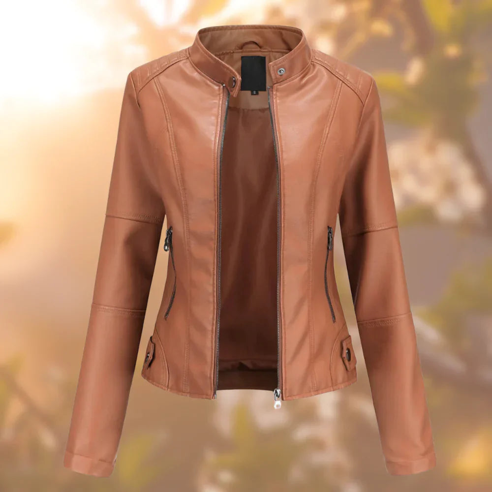 SIENNA | Leather jacket for women