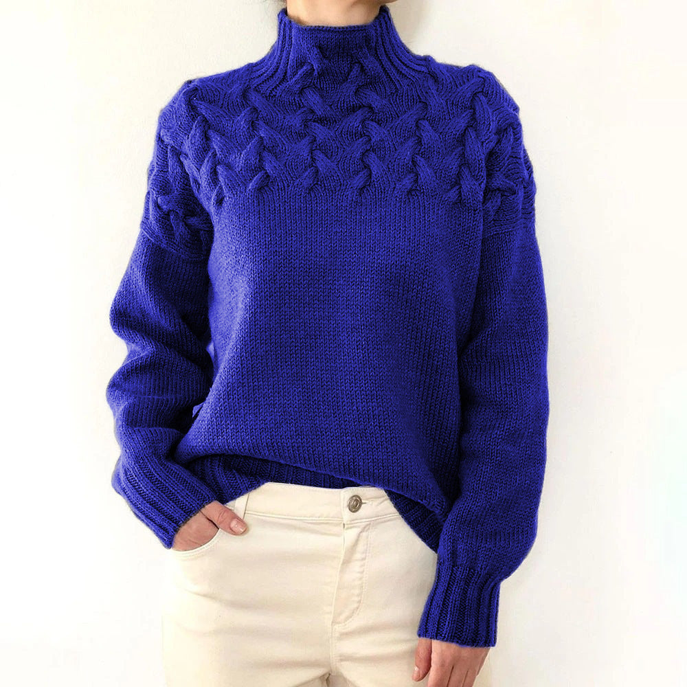 Milena™ - Knitted turtleneck jumper
