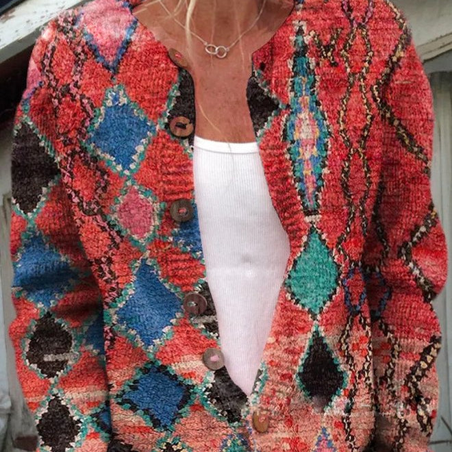 Irma™ | Cardigan with floral pattern