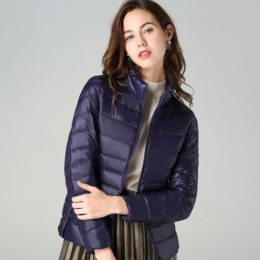 Aurora ™ | New ultralight waterproof jacket with white duck feathers