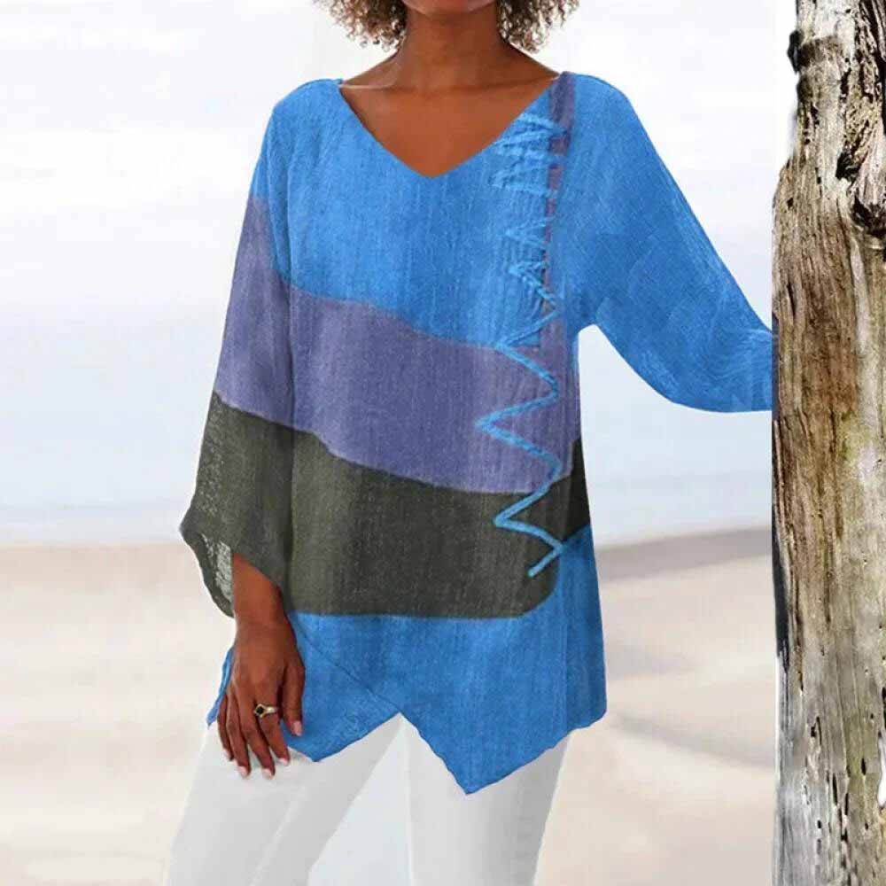 Maria™ | Long-sleeved blouse with loose fit