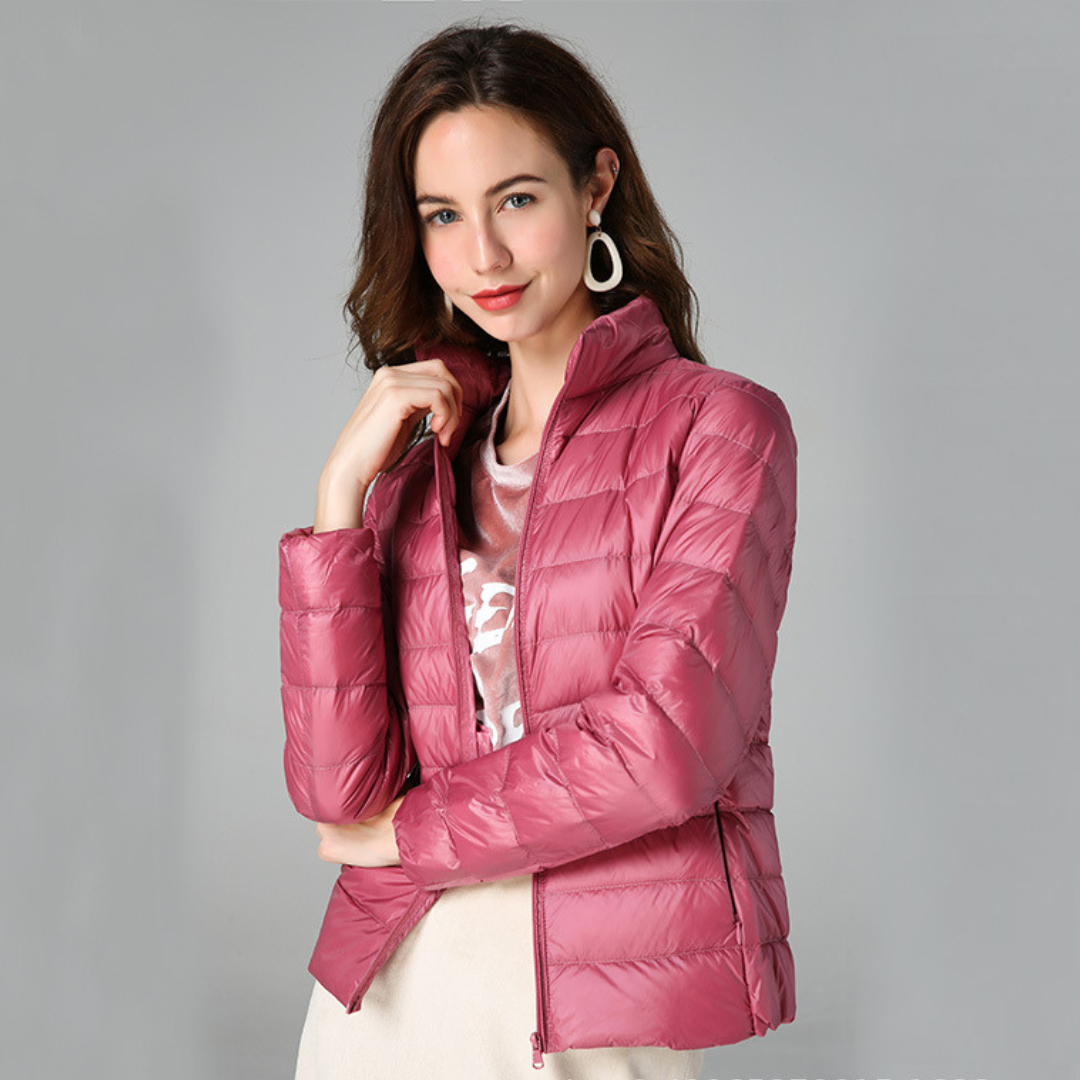 Aurora ™ | New ultralight waterproof jacket with white duck feathers