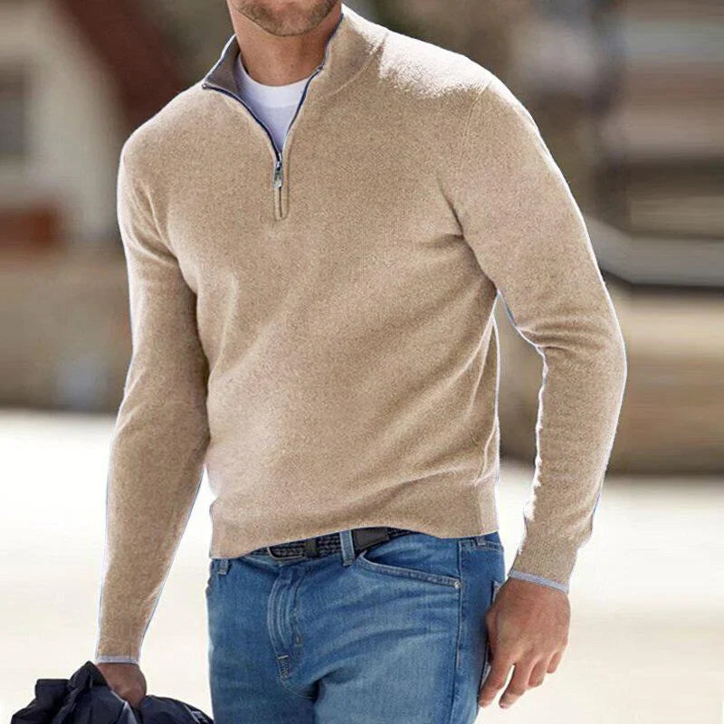 Provozo™ | Sweat Shirt À Zip - Beige