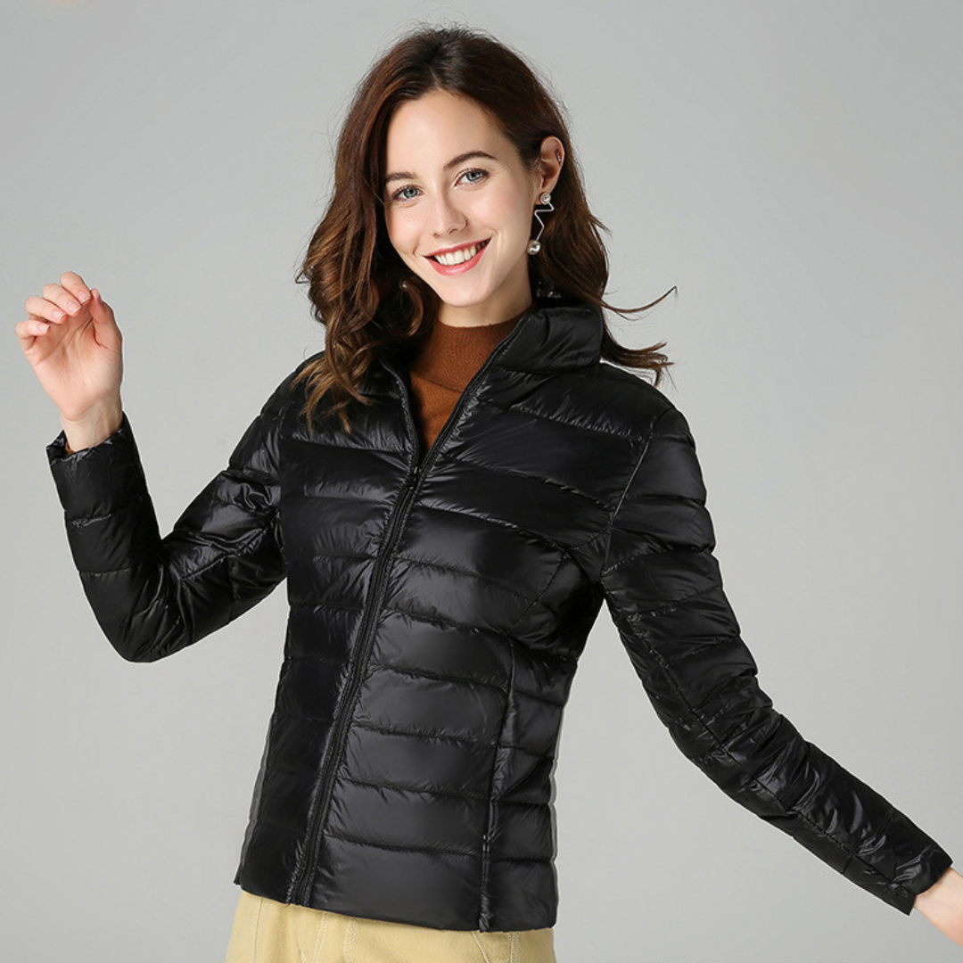 Aurora ™ | New ultralight waterproof jacket with white duck feathers