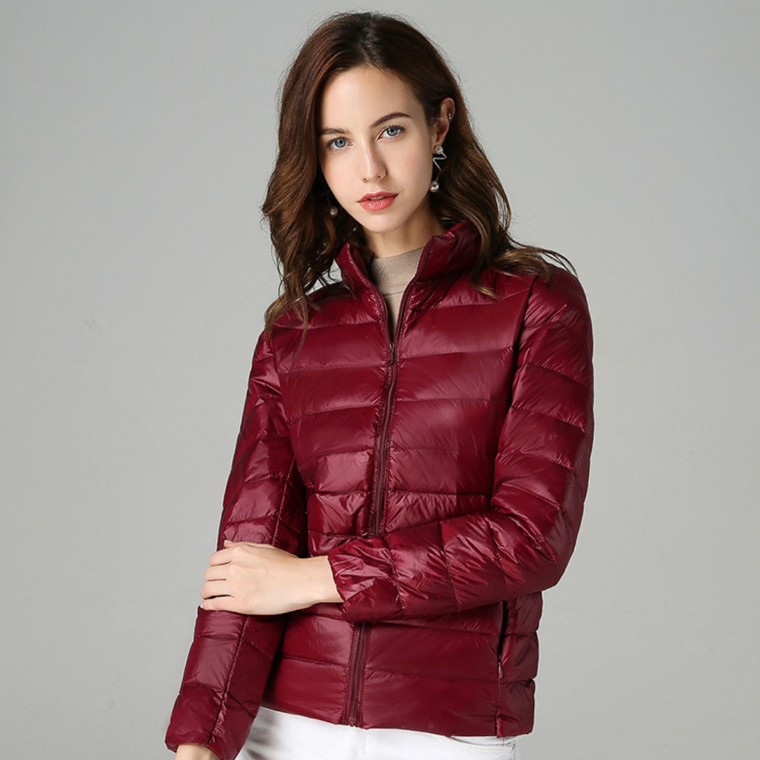 Aurora ™ | New ultralight waterproof jacket with white duck feathers