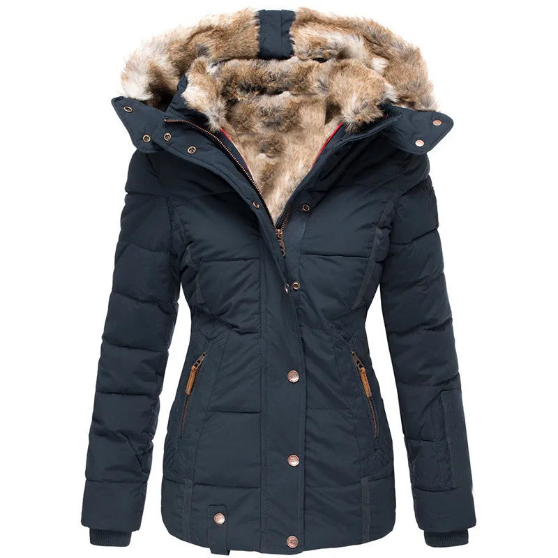 Audrey™ | Warm Fur-lined Winter Coat