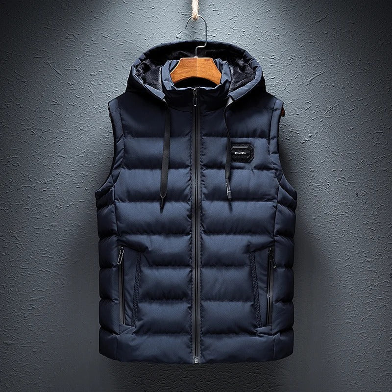 Anton™ | Puffer Vest With Hood