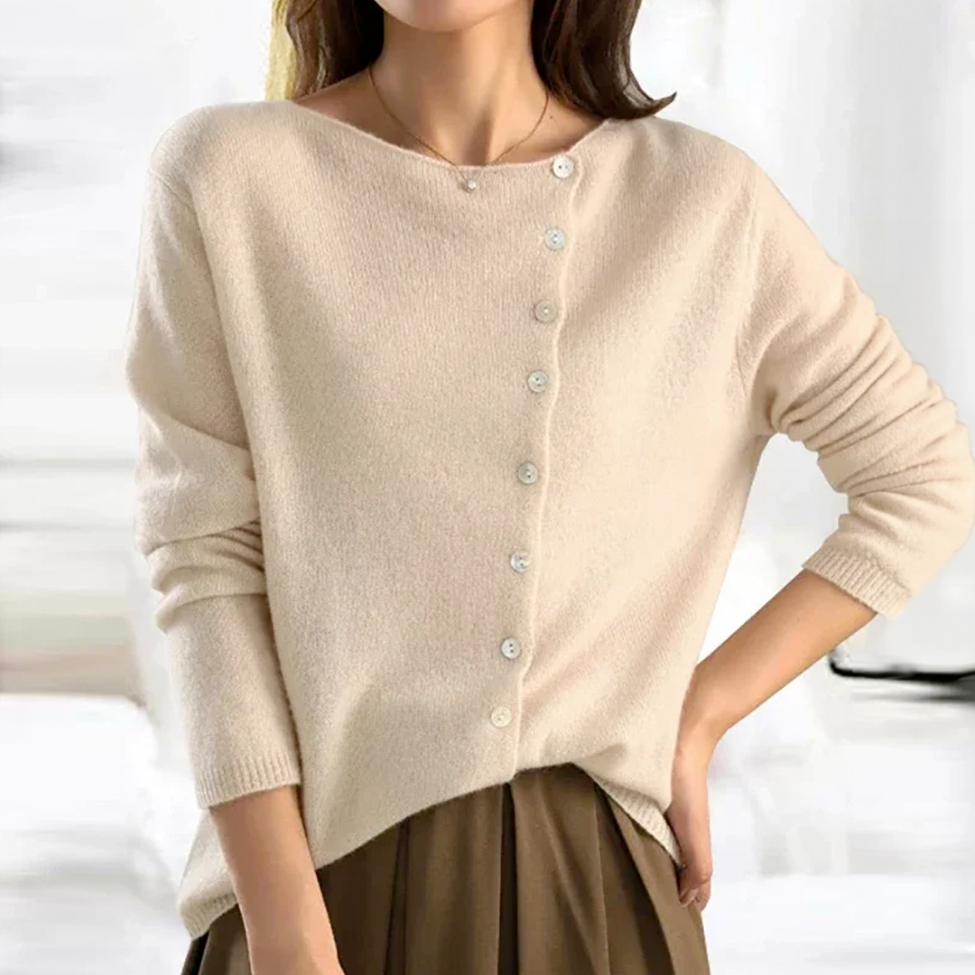 Alfonsa™ | Elegant wool cardigan