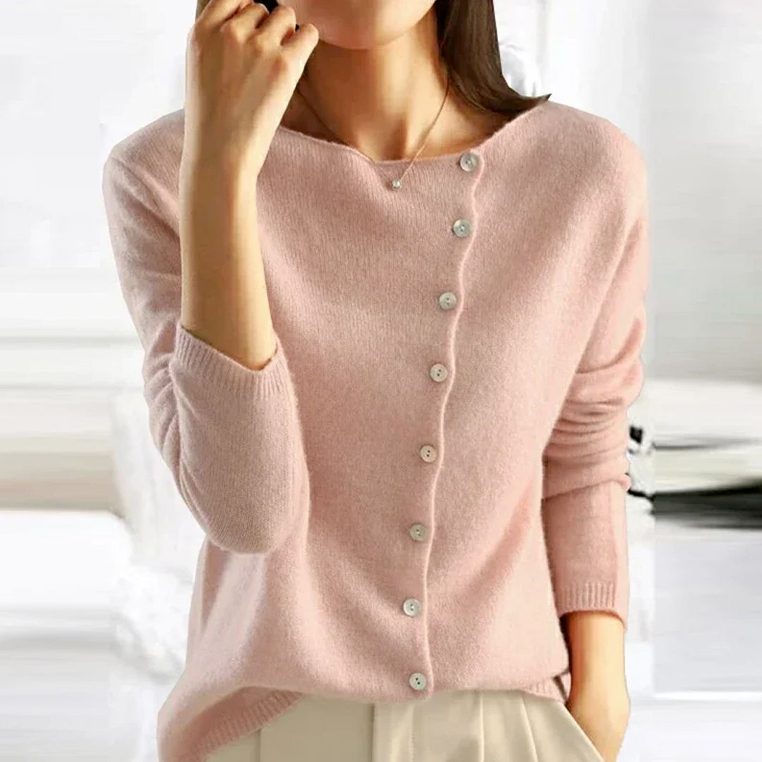 Camille™ | Elegant Wool Cardigan
