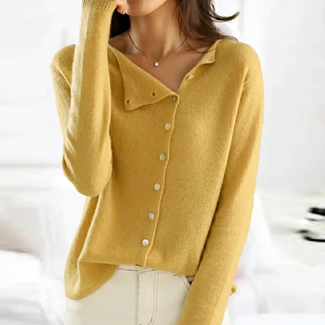 Camille™ | Elegant Wool Cardigan