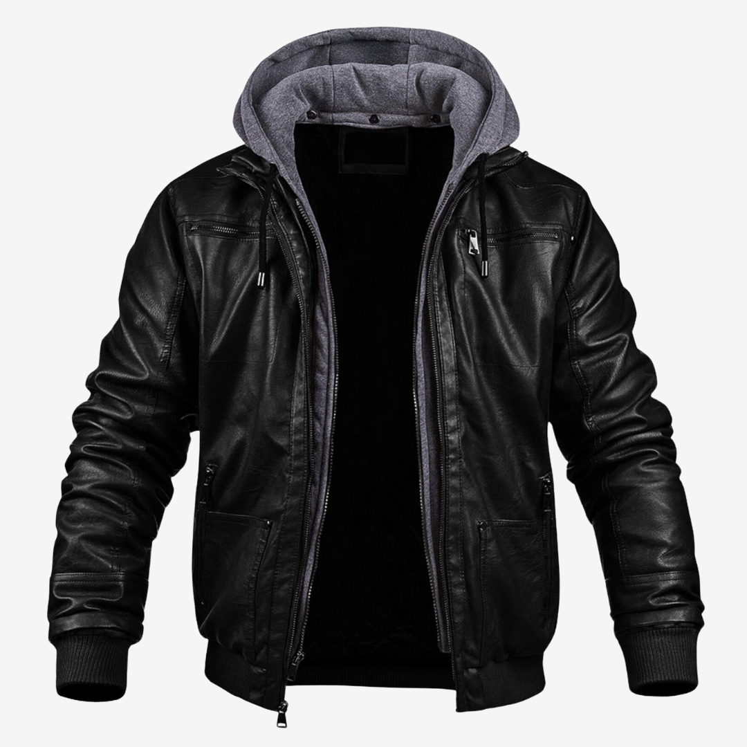 Benjamin - Premium leather winter jacket for men