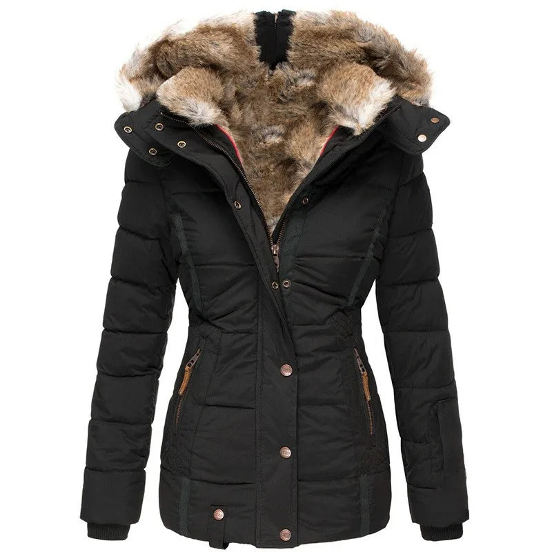 Audrey™ | Warm Fur-lined Winter Coat
