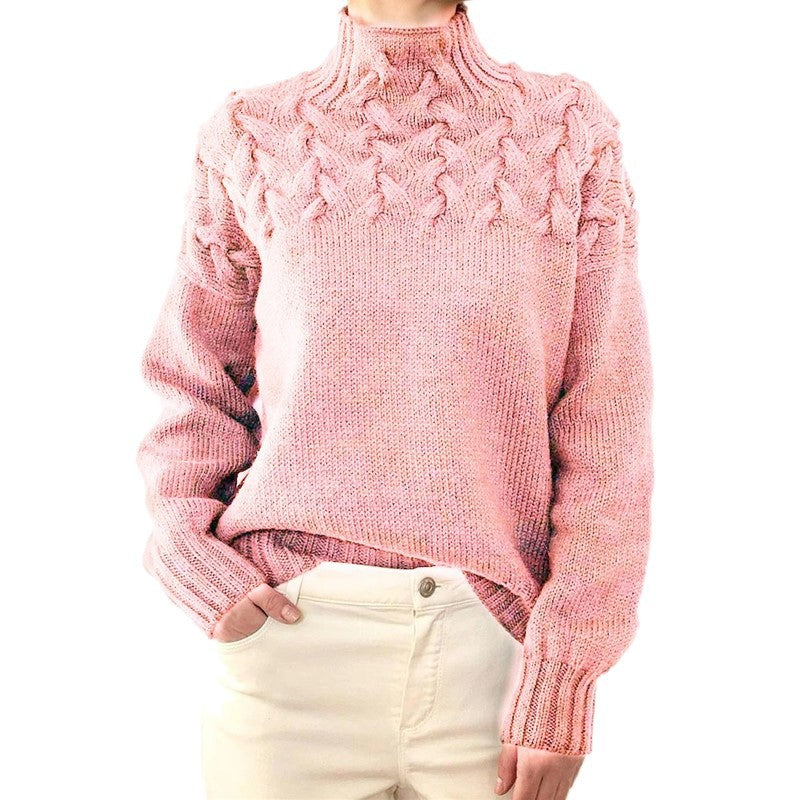 Milena™ - Knitted turtleneck jumper