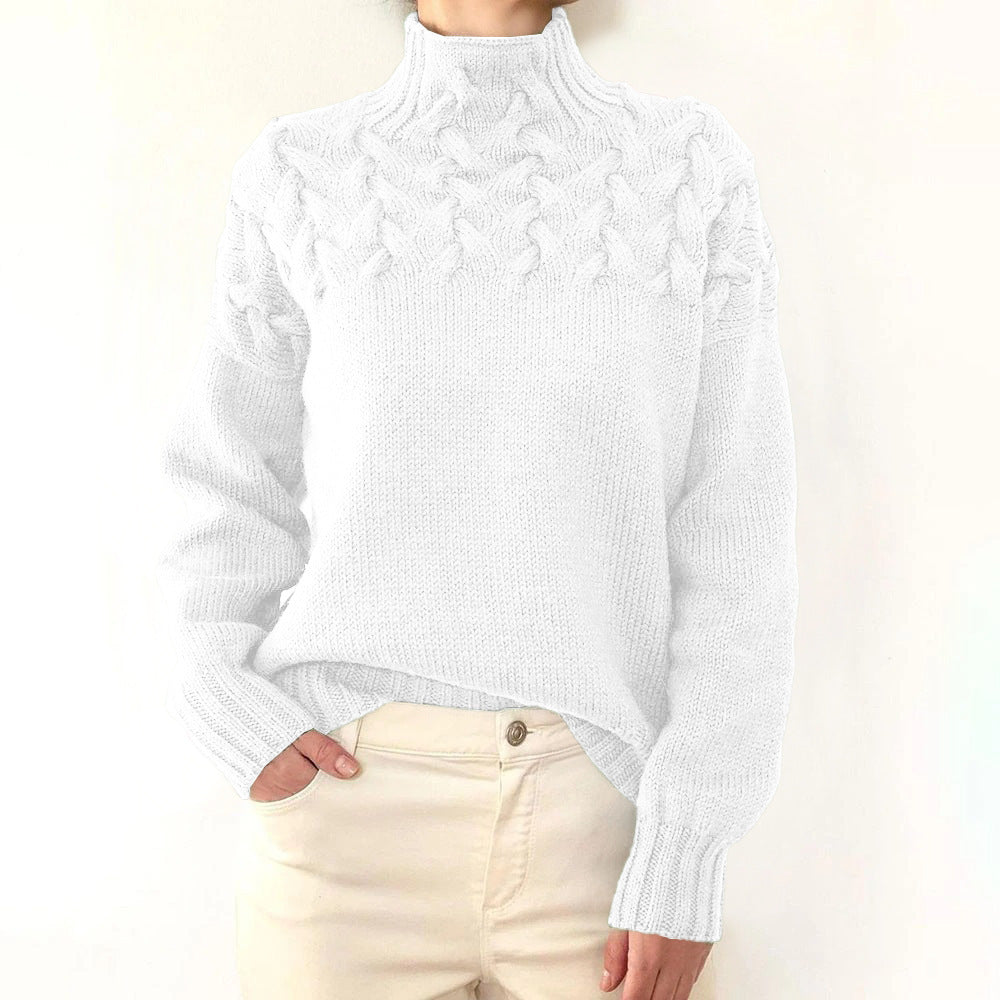 Milena™ - Knitted turtleneck jumper